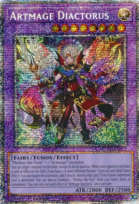 Artmage Diactorus (Starlight Rare) [DUAD-EN032] Starlight Rare | Exor Games New Glasgow