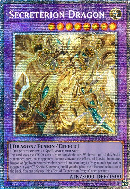 Secreterion Dragon (Starlight Rare) [DUAD-EN037] Starlight Rare | Exor Games New Glasgow