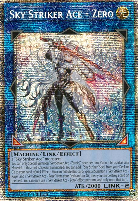 Sky Striker Ace = Zero (Starlight Rare) [DUAD-EN049] Starlight Rare | Exor Games New Glasgow