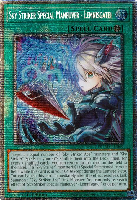 Sky Striker Special Maneuver - Lemnisgate! (Starlight Rare) [DUAD-EN069] Starlight Rare | Exor Games New Glasgow