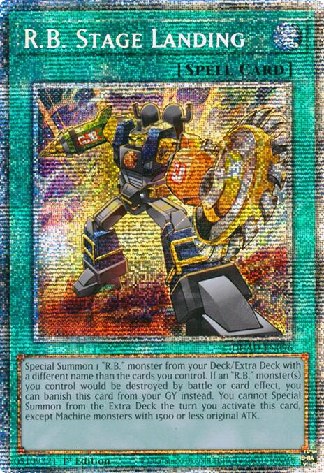 R.B. Stage Landing (Starlight Rare) [DUAD-EN096] Starlight Rare | Exor Games New Glasgow