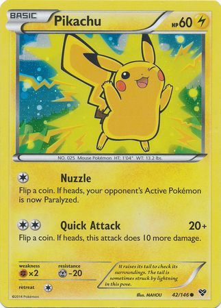 Pikachu (42/146) (2014 Movie Promo) [Miscellaneous Cards] | Exor Games New Glasgow