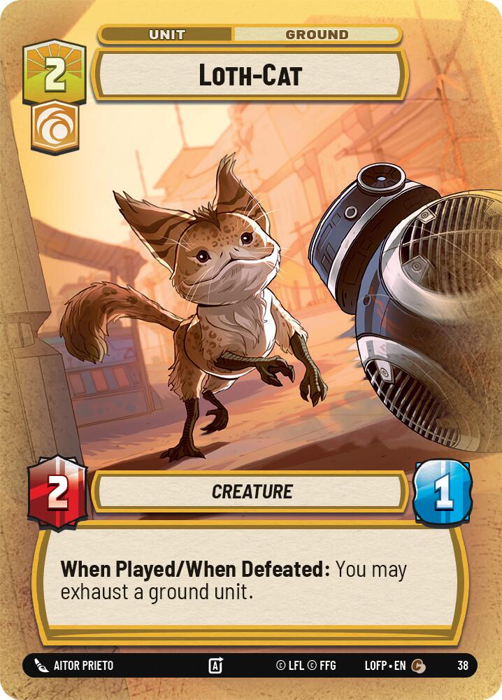 Loth-Cat (38) (38) [Legends of the Force: Weekly Play] | Exor Games New Glasgow