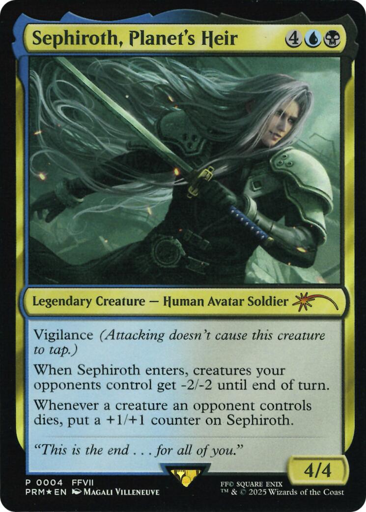 Sephiroth, Planet's Heir (Costco Bundle) [FINAL FANTASY Promos] | Exor Games New Glasgow