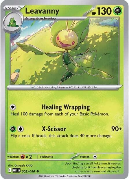 Leavanny (003/086) [Scarlet & Violet: White Flare] | Exor Games New Glasgow