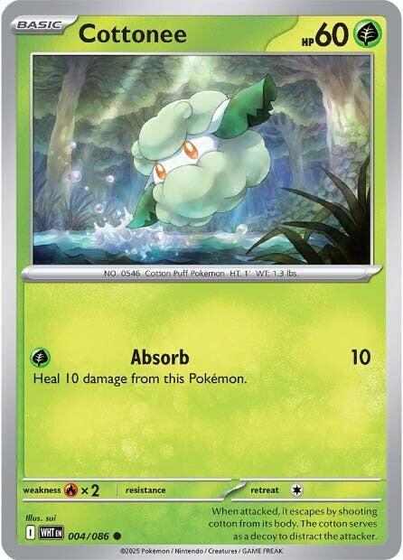 Cottonee (004/086) [Scarlet & Violet: White Flare] | Exor Games New Glasgow