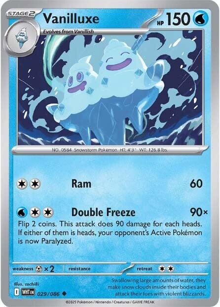 Vanilluxe (029/086) [Scarlet & Violet: White Flare] | Exor Games New Glasgow