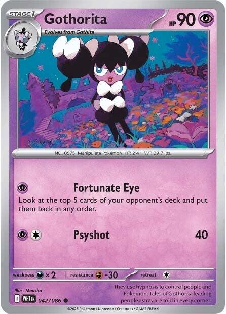 Gothorita (042/086) [Scarlet & Violet: White Flare] | Exor Games New Glasgow