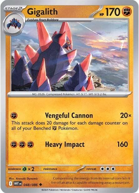 Gigalith (048/086) [Scarlet & Violet: White Flare] | Exor Games New Glasgow