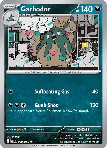 Garbodor (060/086) [Scarlet & Violet: White Flare] | Exor Games New Glasgow