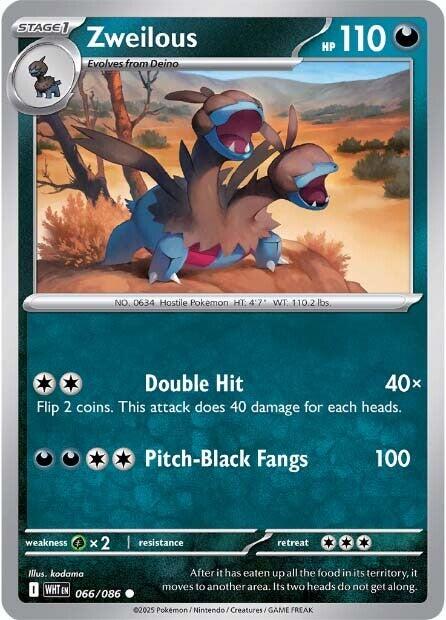 Zweilous (066/086) [Scarlet & Violet: White Flare] | Exor Games New Glasgow