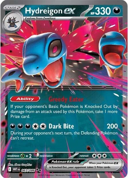Hydreigon ex (067/086) [Scarlet & Violet: White Flare] | Exor Games New Glasgow
