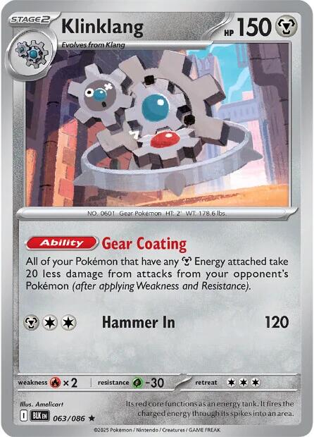 Klinklang (063/086) [Scarlet & Violet: Black Bolt] | Exor Games New Glasgow
