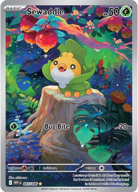 Sewaddle (087/086) [Scarlet & Violet: White Flare] | Exor Games New Glasgow