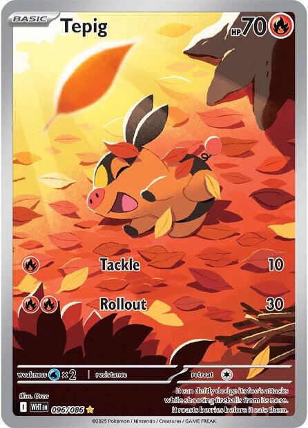 Tepig (096/086) [Scarlet & Violet: White Flare] | Exor Games New Glasgow
