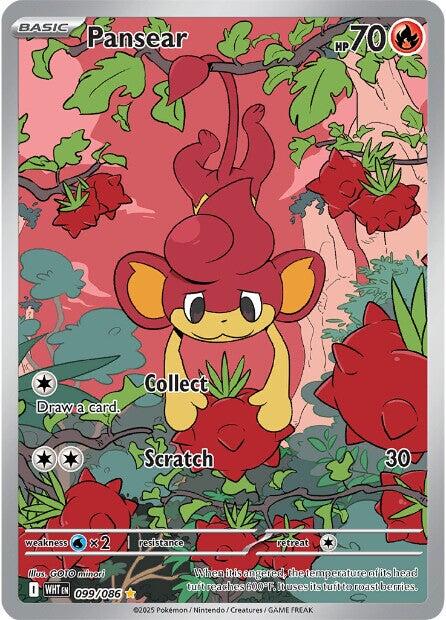 Pansear (099/086) [Scarlet & Violet: White Flare] | Exor Games New Glasgow