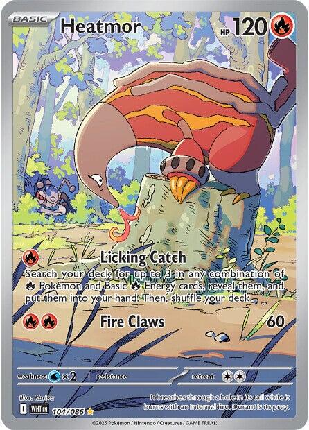 Heatmor (104/086) [Scarlet & Violet: White Flare] | Exor Games New Glasgow