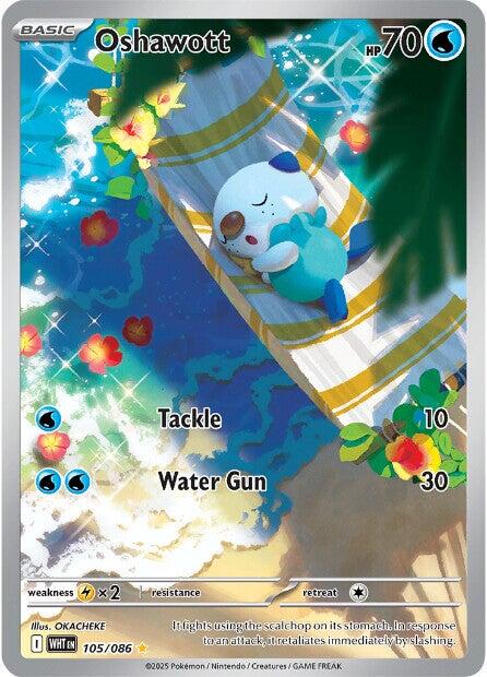Oshawott (105/086) [Scarlet & Violet: White Flare] | Exor Games New Glasgow