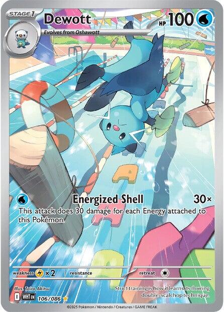 Dewott (106/086) [Scarlet & Violet: White Flare] | Exor Games New Glasgow