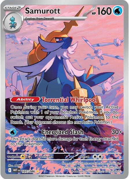 Samurott (107/086) [Scarlet & Violet: White Flare] | Exor Games New Glasgow