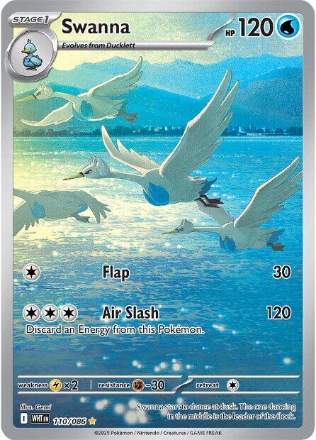 Swanna (110/086) [Scarlet & Violet: White Flare] | Exor Games New Glasgow