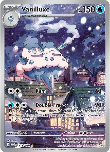 Vanilluxe (113/086) [Scarlet & Violet: White Flare] | Exor Games New Glasgow