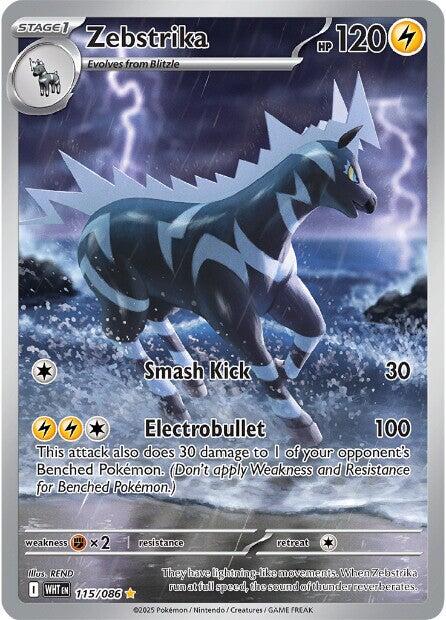 Zebstrika (115/086) [Scarlet & Violet: White Flare] | Exor Games New Glasgow