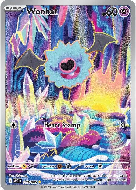Woobat (119/086) [Scarlet & Violet: White Flare] | Exor Games New Glasgow