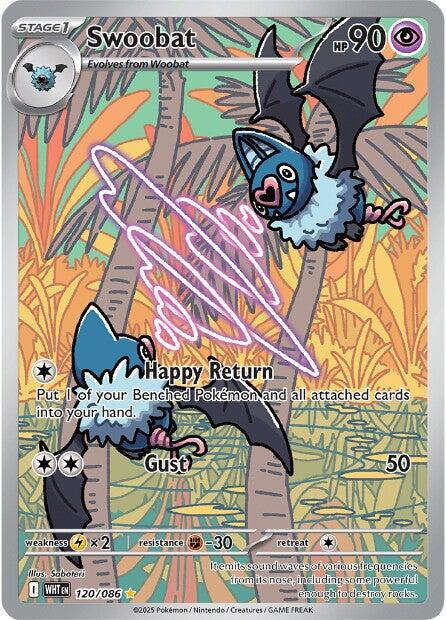 Swoobat (120/086) [Scarlet & Violet: White Flare] | Exor Games New Glasgow