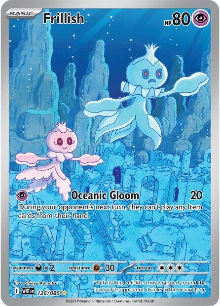 Frillish (126/086) [Scarlet & Violet: White Flare] | Exor Games New Glasgow