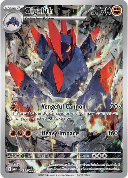 Gigalith (129/086) [Scarlet & Violet: White Flare] | Exor Games New Glasgow