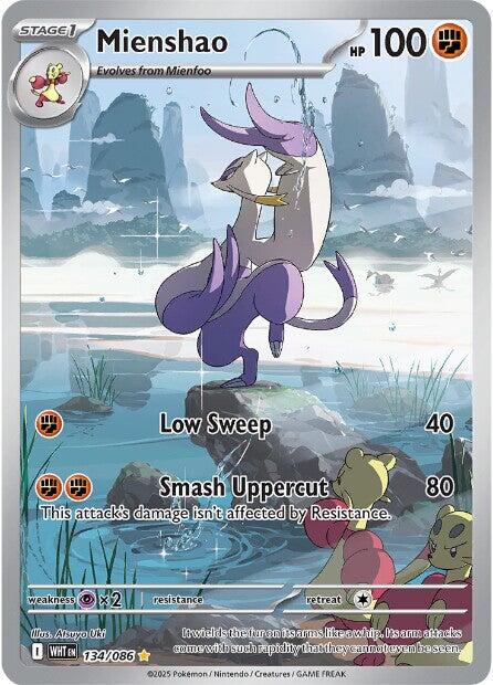 Mienshao (134/086) [Scarlet & Violet: White Flare] | Exor Games New Glasgow