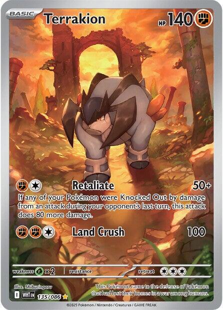 Terrakion (135/086) [Scarlet & Violet: White Flare] | Exor Games New Glasgow