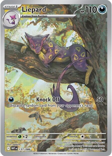 Liepard (137/086) [Scarlet & Violet: White Flare] | Exor Games New Glasgow