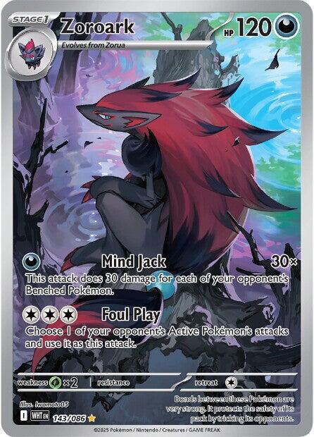 Zoroark (143/086) [Scarlet & Violet: White Flare] | Exor Games New Glasgow