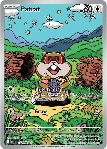 Patrat (152/086) [Scarlet & Violet: White Flare] | Exor Games New Glasgow