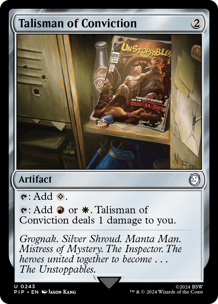 Talisman of Conviction [Fallout] | Exor Games New Glasgow