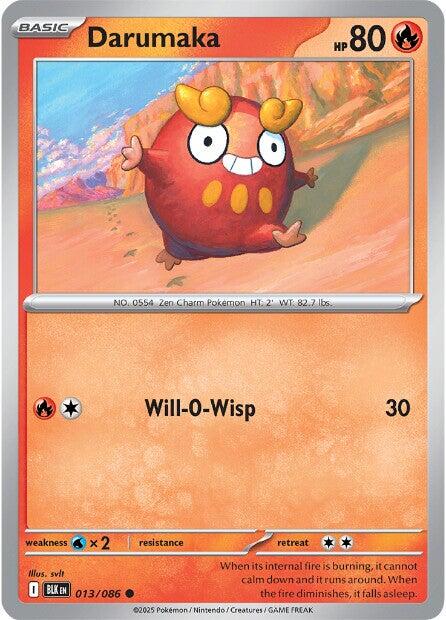 Darumaka (013/086) [Scarlet & Violet: Black Bolt] | Exor Games New Glasgow