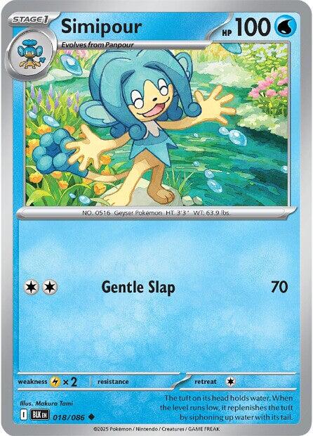 Simipour (018/086) [Scarlet & Violet: Black Bolt] | Exor Games New Glasgow