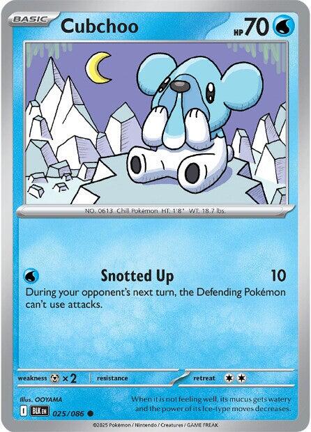 Cubchoo (025/086) [Scarlet & Violet: Black Bolt] | Exor Games New Glasgow