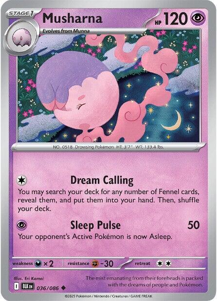 Musharna (036/086) [Scarlet & Violet: Black Bolt] | Exor Games New Glasgow