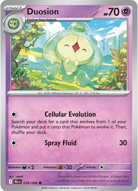 Duosion (038/086) [Scarlet & Violet: Black Bolt] | Exor Games New Glasgow