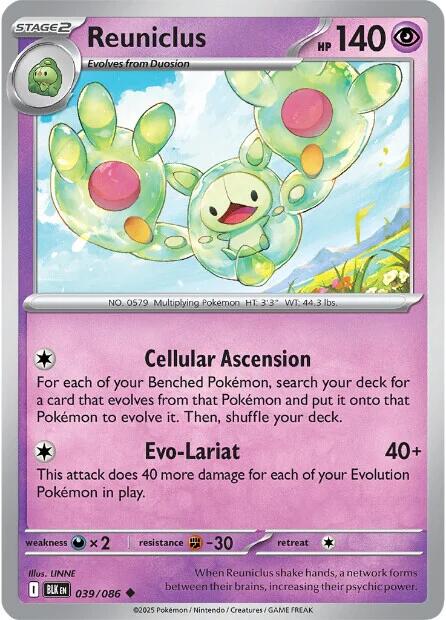Reuniclus (039/086) [Scarlet & Violet: Black Bolt] | Exor Games New Glasgow