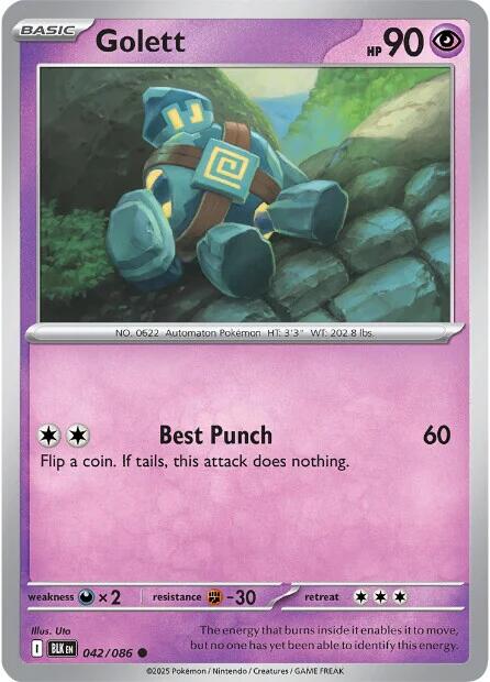 Golett (042/086) [Scarlet & Violet: Black Bolt] | Exor Games New Glasgow
