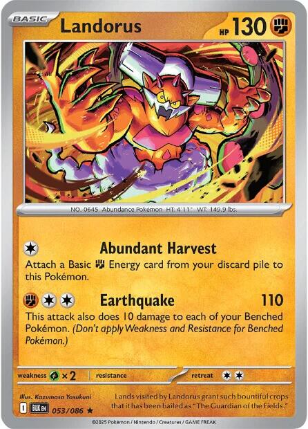 Landorus (053/086) [Scarlet & Violet: Black Bolt] | Exor Games New Glasgow