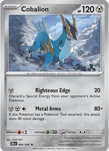 Cobalion (066/086) [Scarlet & Violet: Black Bolt] | Exor Games New Glasgow