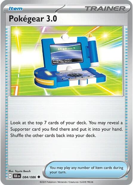 Pokegear 3.0 (084/086) [Scarlet & Violet: Black Bolt] | Exor Games New Glasgow