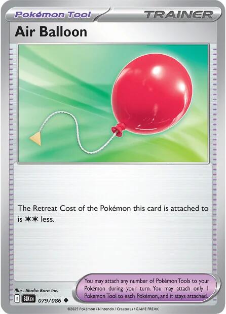 Air Balloon (079/086) [Scarlet & Violet: Black Bolt] | Exor Games New Glasgow