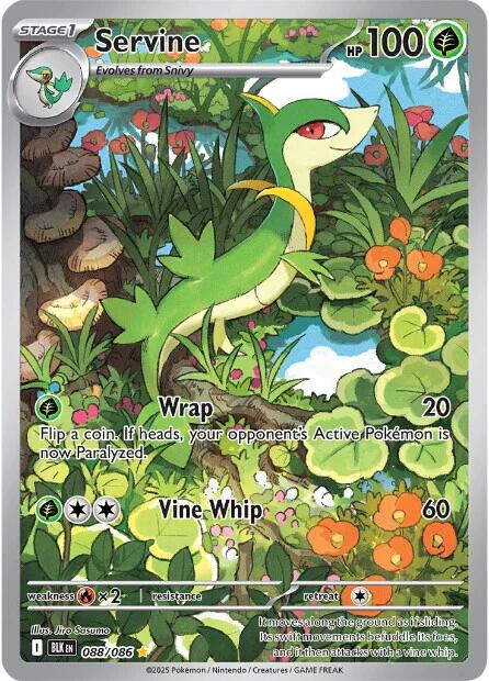 Servine (088/086) [Scarlet & Violet: Black Bolt] | Exor Games New Glasgow