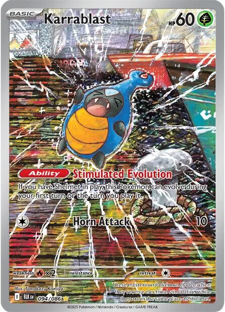 Karrablast (094/086) [Scarlet & Violet: Black Bolt] | Exor Games New Glasgow
